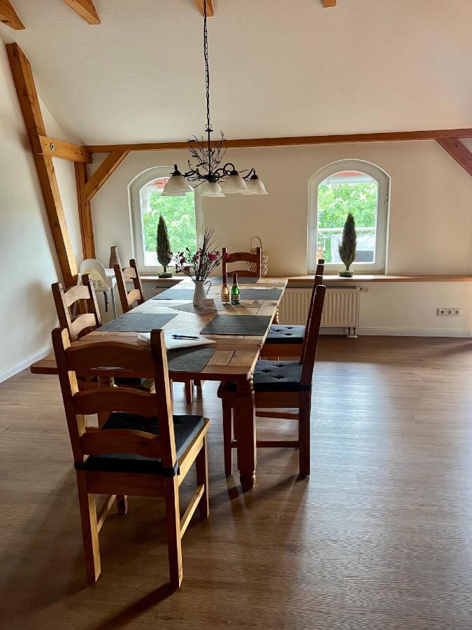 Ferienwohnung Bahnsteig 1 Quedlinburg Ngoại thất bức ảnh